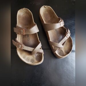 Birkenstock Brown Strappy Sandals